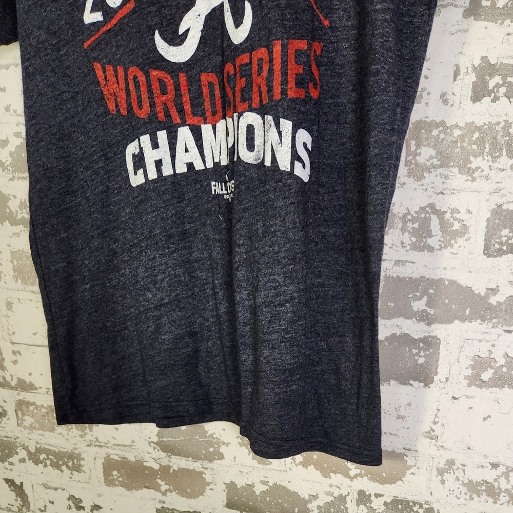Atlanta Braves 2021 World Series Champions Majestic Threads T Shirt Men's Medium - Picture 7 of 16